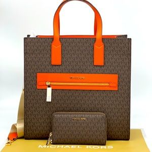 Michael Kors LG Kenly Tote & Lg Flat MF Phone Case